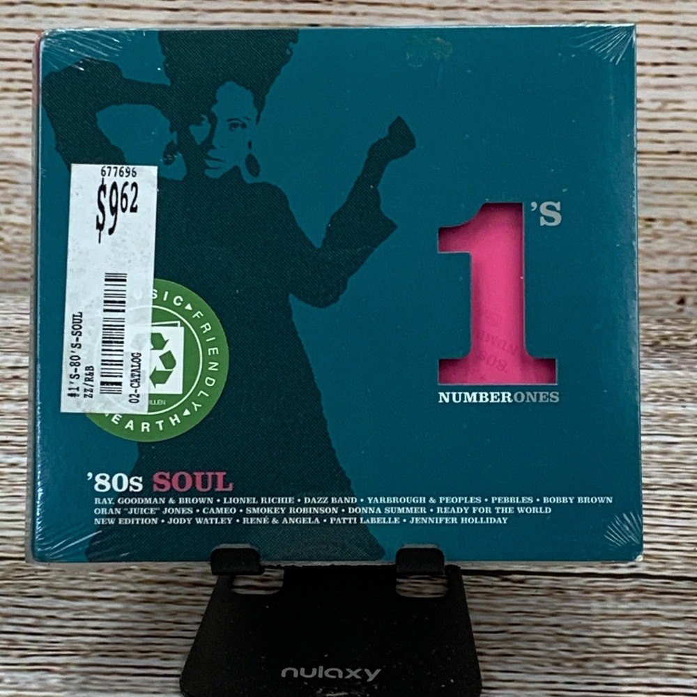 80s Soul‎ Number 1's [2007 CD EcoPak] Various Artists New Sealed Eighties Music